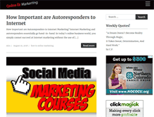 Tablet Screenshot of onlineezmarketing.com